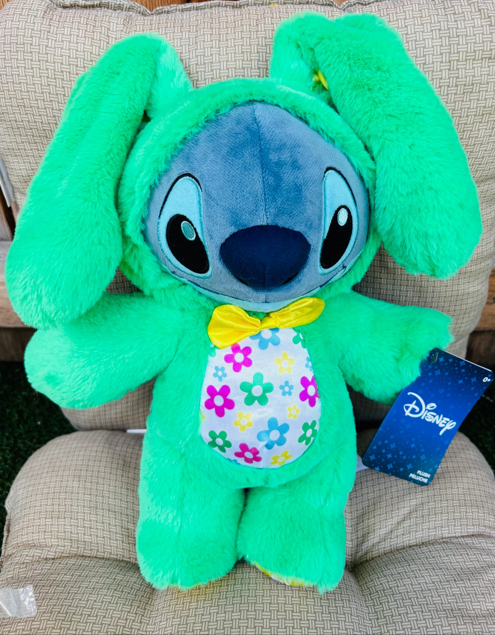 Peluche Stitch lapin de Pâques 2026 Disney 